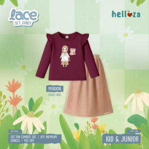 PO LACE SET GIRLY BY HELLOZA