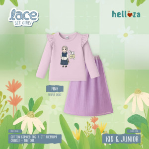 PO LACE SET GIRLY BY HELLOZA