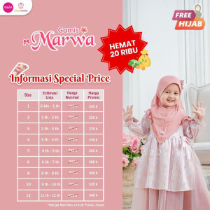 OPEN PO GAMIS MARWA BY BABYJAB