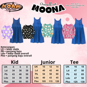 PO SET GIRL MOONA (KIDS) BY NOAM