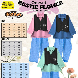 PO ONESET BESTIE FLOWER BY NOAM