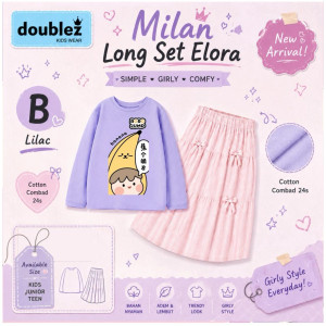 PO MILAN LONG SET ELORA BY DOUBLEZ