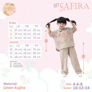 PO SET SAFIRA BY HAZWA