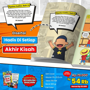 PO BUKU KOMIK HADIS ANAK SHALIH SEJAK KECIL BY PQS