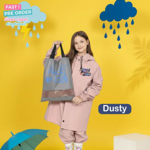 FAST PO RUN KIDS RAIN COAT
