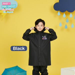 FAST PO RUN KIDS RAIN COAT