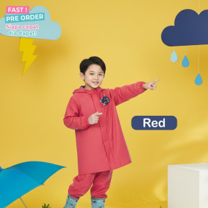FAST PO RUN KIDS RAIN COAT