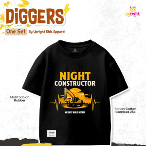  PO DIGGERS TSHIRT  BY UPRIGHT