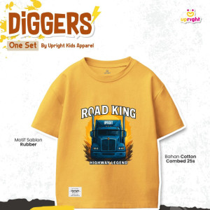  PO DIGGERS TSHIRT  BY UPRIGHT