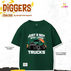  PO DIGGERS TSHIRT  BY UPRIGHT