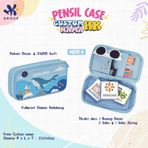PO PENSIL CASE CUSTOM NAMA HK GRUP