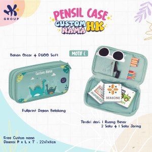 PO PENSIL CASE CUSTOM NAMA HK GRUP