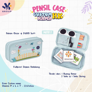 PO PENSIL CASE CUSTOM NAMA HK GRUP