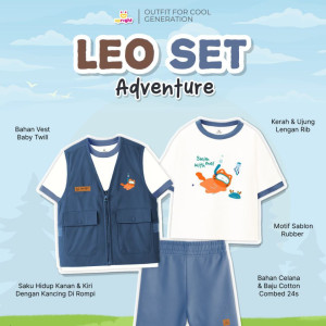 PO 3IN1 LEO SET ADVENTURE BY UPRIGHT