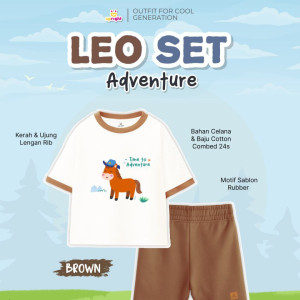 PO 2IN1 LEO SET ADVENTURE BY UPRIGHT