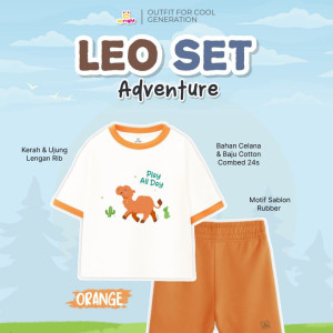 PO 2IN1 LEO SET ADVENTURE BY UPRIGHT