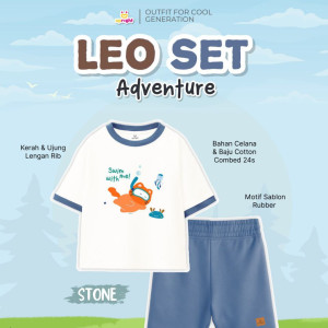 PO 2IN1 LEO SET ADVENTURE BY UPRIGHT