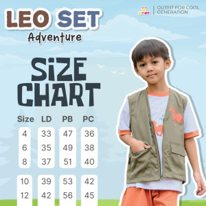 PO 3IN1 LEO SET ADVENTURE BY UPRIGHT