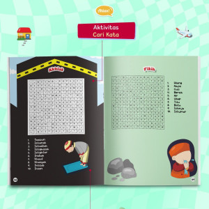 PO BUKU TEKA TEKI SERU ANAK MUSLIM LEVEL 2 AHLAN