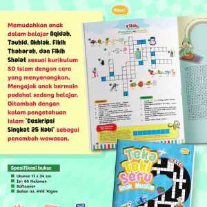 PO BUKU TEKA TEKI SERU ANAK MUSLIM LEVEL 2 AHLAN