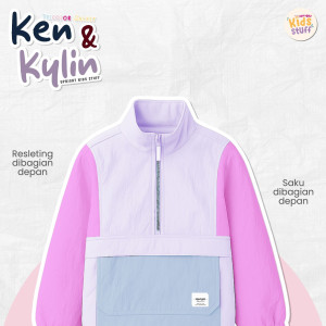 PO TRICOLOR JACKET KEN & KYLIN BY UPRIGHT KIDS STUFF