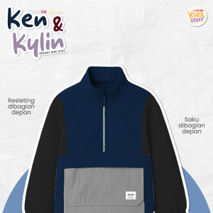 PO TRICOLOR JACKET KEN & KYLIN BY UPRIGHT KIDS STUFF
