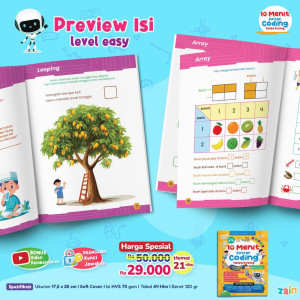 PO BUKU 10 MENIT PINTAR CODING BY ZAIN