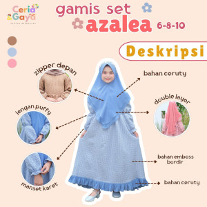 PO GAMIS SET AZALEA BY CERIA GAYA