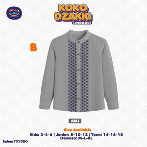 PO KOKO DZAKI LENGAN PANJANG BY HONESTKIDS