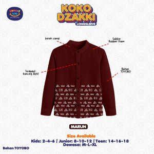 PO KOKO DZAKI LENGAN PANJANG BY HONESTKIDS