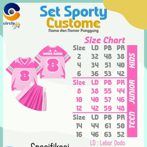 PO SET SPORTY CUSTOME NAME BY CIRCLE.IN