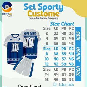 PO SET SPORTY CUSTOME NAME BY CIRCLE.IN