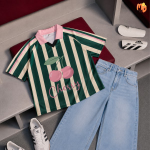 PO ONESET JERSEY AUDREY SPORTY CUSTOM NAMA BY MASTER KIDDOS