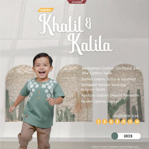 PO KHALIL & KALILA ONE SET BY VITTO