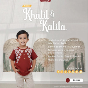 PO KHALIL & KALILA ONE SET BY VITTO