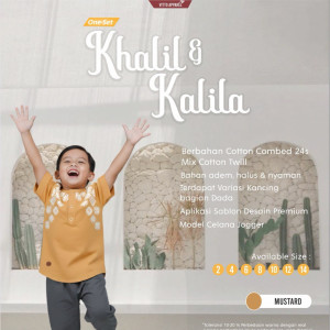 PO KHALIL & KALILA ONE SET BY VITTO