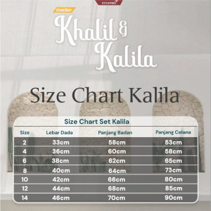 PO KHALIL & KALILA ONE SET BY VITTO