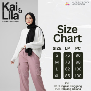 PO KAI & LILA JOGGER CARGO SERUT BATCH 2 BY UPRIGHT