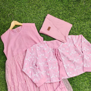 PO GAMIS TUTU SET QAISARA BY ORISABILAQU