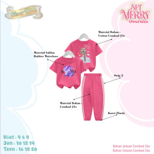 SET OVERSIZE MERRY BY SILVERKIDS 