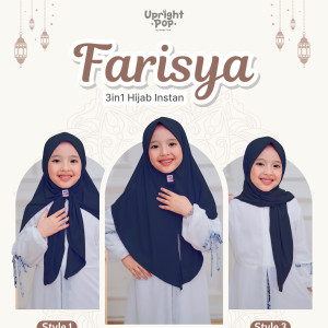 PO FARISYA 3IN1 HIJAB INSTAN BY UPRIGHT POP