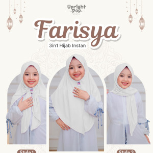 PO FARISYA 3IN1 HIJAB INSTAN BY UPRIGHT POP
