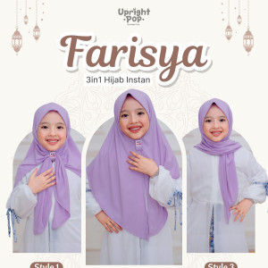PO FARISYA 3IN1 HIJAB INSTAN BY UPRIGHT POP