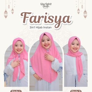 PO FARISYA 3IN1 HIJAB INSTAN BY UPRIGHT POP