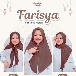 PO FARISYA 3IN1 HIJAB INSTAN BY UPRIGHT POP