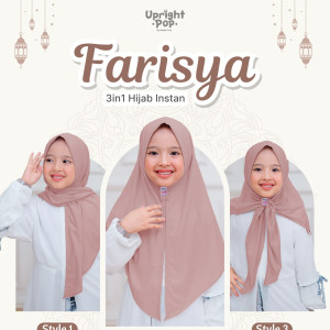 PO FARISYA 3IN1 HIJAB INSTAN BY UPRIGHT POP