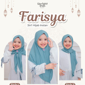 PO FARISYA 3IN1 HIJAB INSTAN BY UPRIGHT POP
