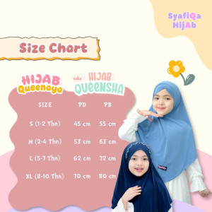 PO HIJAB QUEENSHA (NON CIPUT) BY SYAFIQA