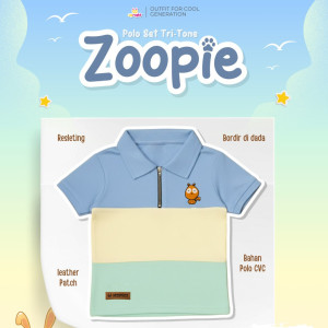 PO POLO SHIRT TRI-TONE ZOOPIE BATCH 2 BY UPRIGHT