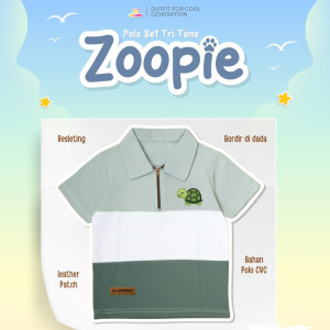 PO POLO SHIRT TRI-TONE ZOOPIE BATCH 2 BY UPRIGHT